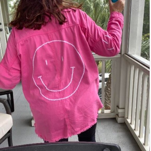 Elon- Dolly Jacket- Pink - Picture 5 of 5